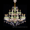 Hot product 2017 E12*6 luxury candle light crystal living room hotel chandelier LT-88626